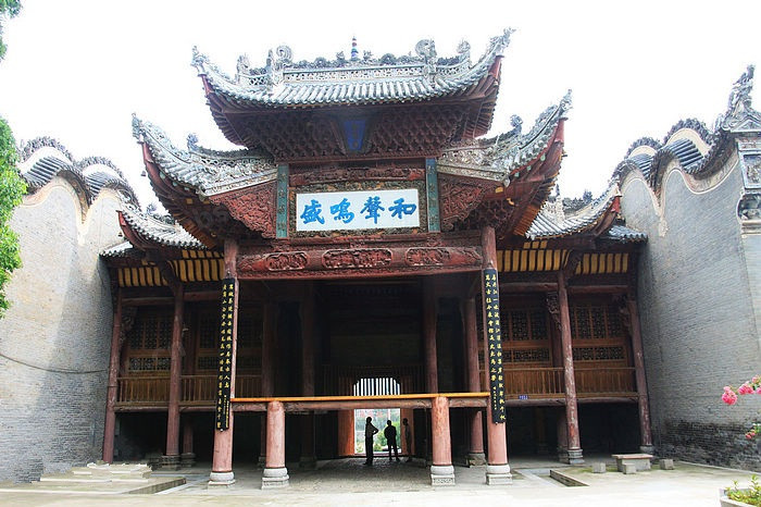 Le Temple Danfenghua, merveille architecturale de l'époque Guangxu de la Dynastie Qing