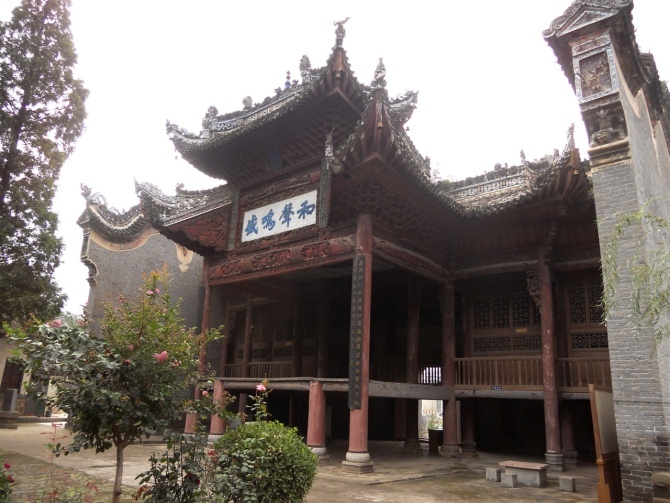 Le Temple Danfenghua, merveille architecturale de l'époque Guangxu de la Dynastie Qing