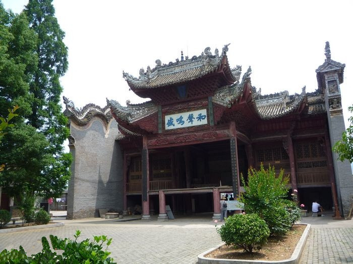 Le Temple Danfenghua, merveille architecturale de l'époque Guangxu de la Dynastie Qing