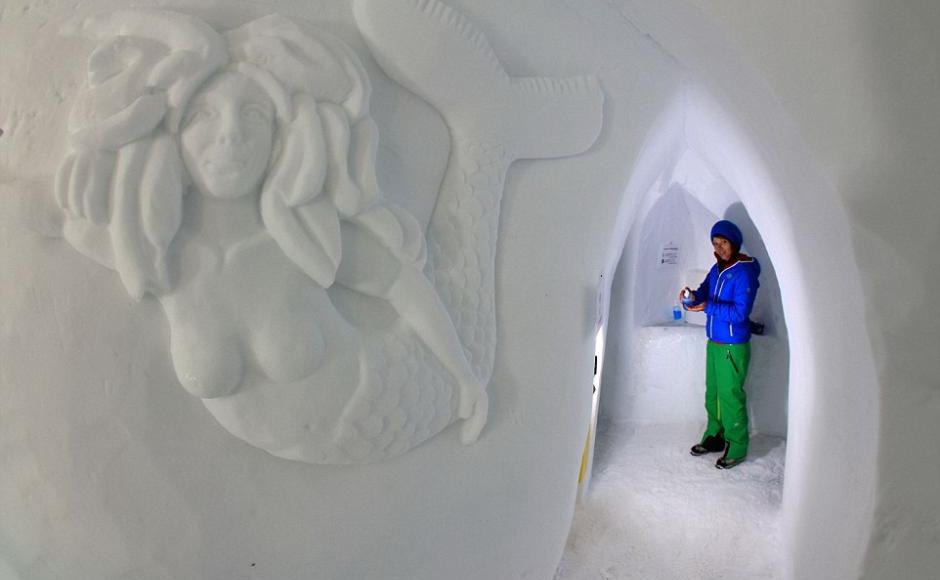 Suisse : nuit douillette dans un igloo