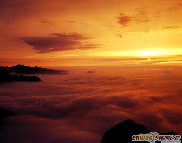 Le Mont Huashan vu par le photographe Qin Xiaoping