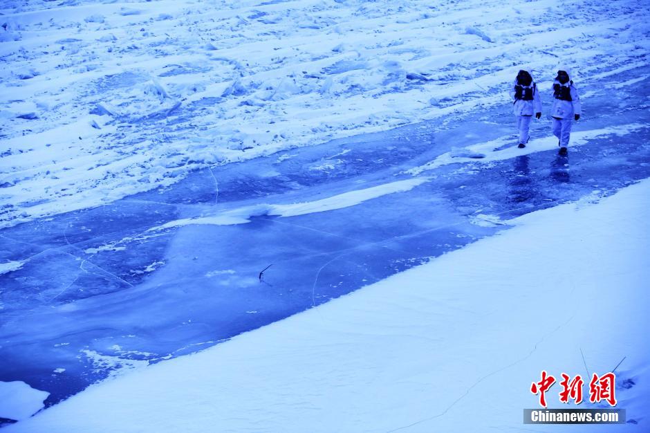 Un bras de fer glacial 