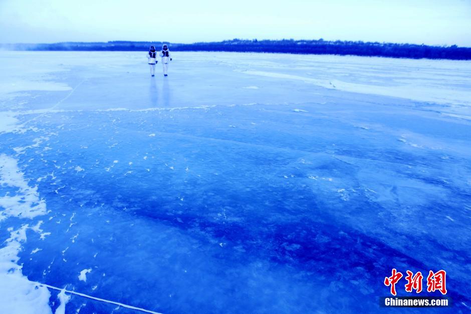 Un bras de fer glacial 