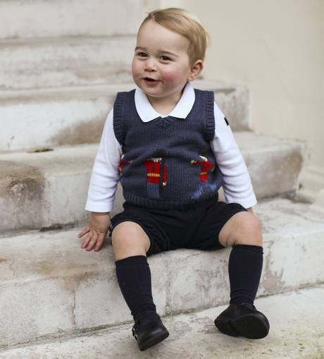 Kate et William publient trois photos du Prince George pour No?l