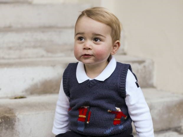 Kate et William publient trois photos du Prince George pour No?l