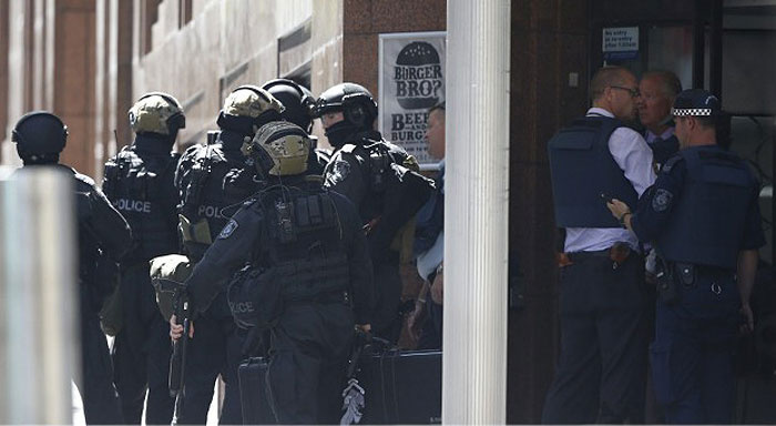 Prise d'otage dans un café de Sydney