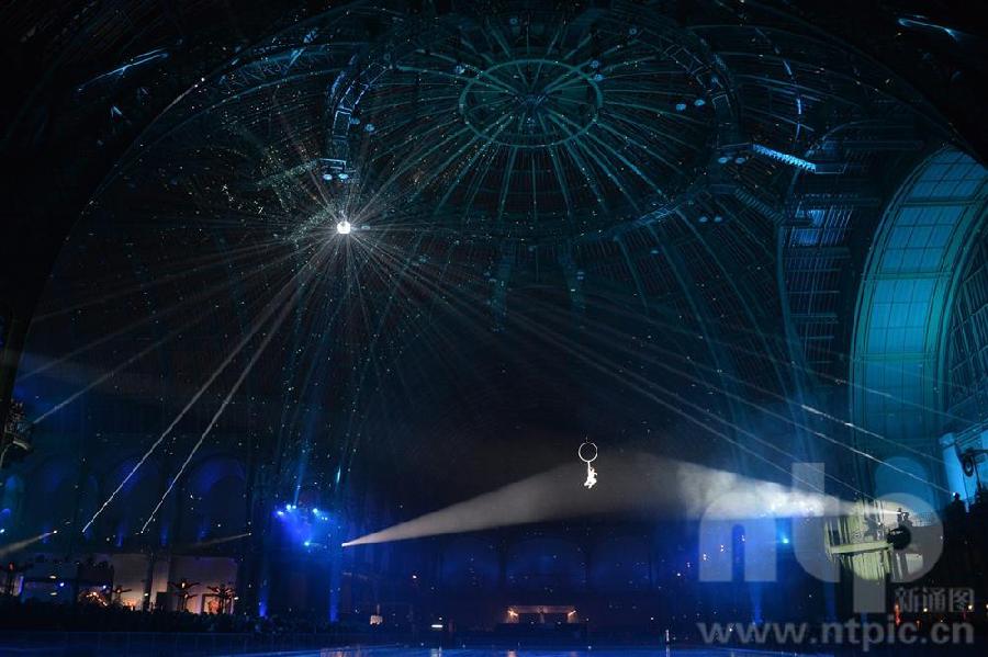 Le plus grand patinoire du monde au Grand Palais 