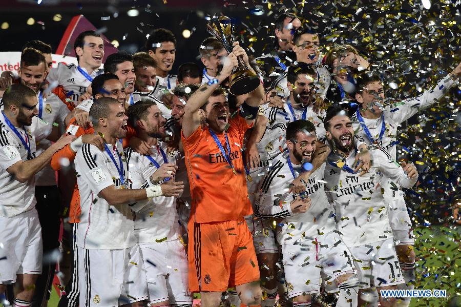 Le Real Madrid vainqueur de la 11e édition de la Coupe des clubs 2014 