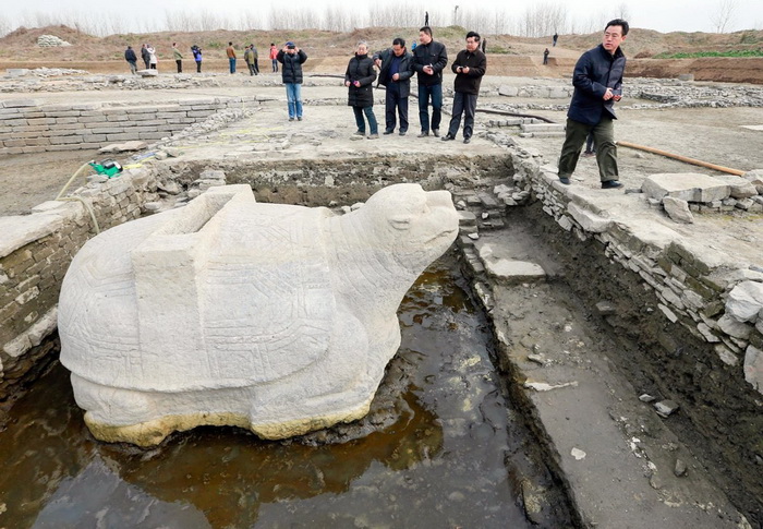 Le Pompéi oriental réappara?t 330 ans plus tard