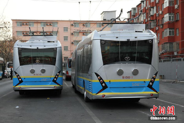 L'autobus électrique fait ses débuts à Beijing