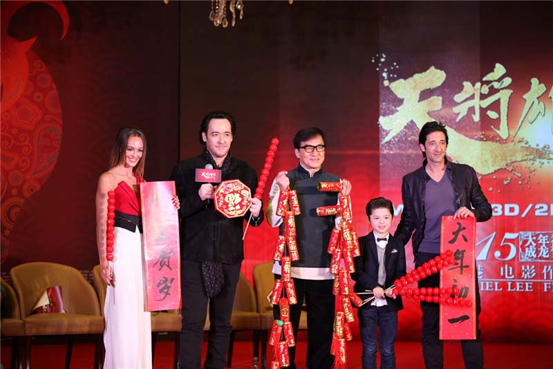 Dragon Blade en avant-première à Beijing