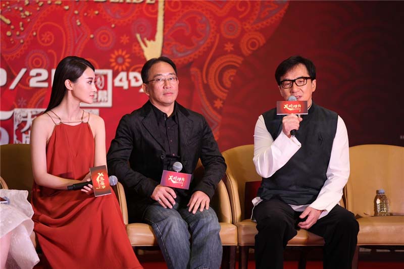 Dragon Blade en avant-première à Beijing