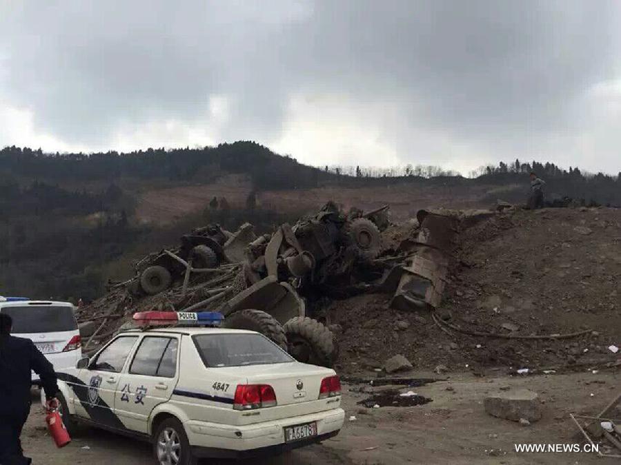 Chine : un disparu et vingt blessés sur le chantier d'un tunnel routier