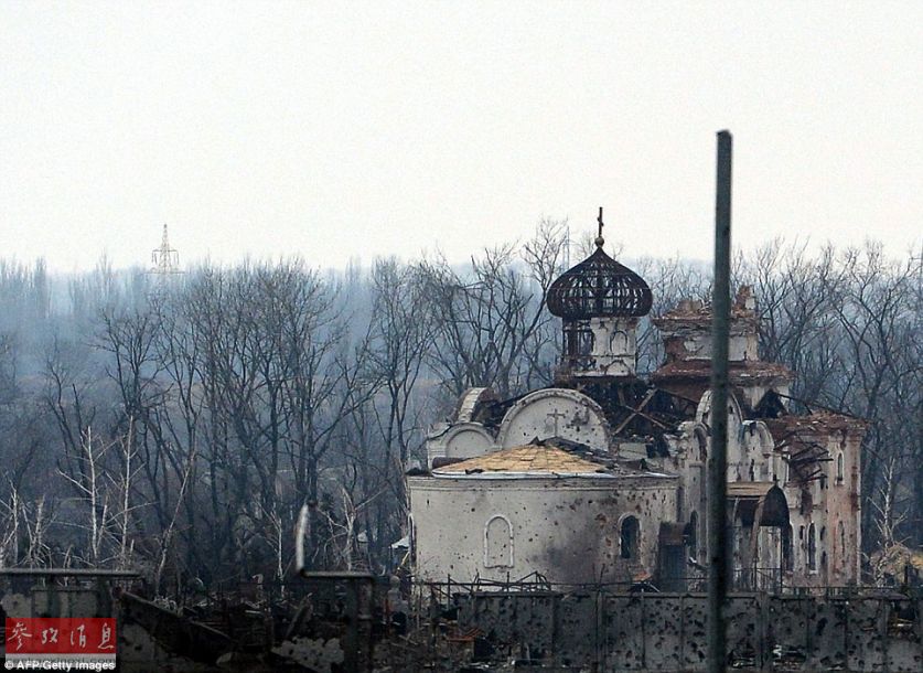 L'Ukraine en ruine