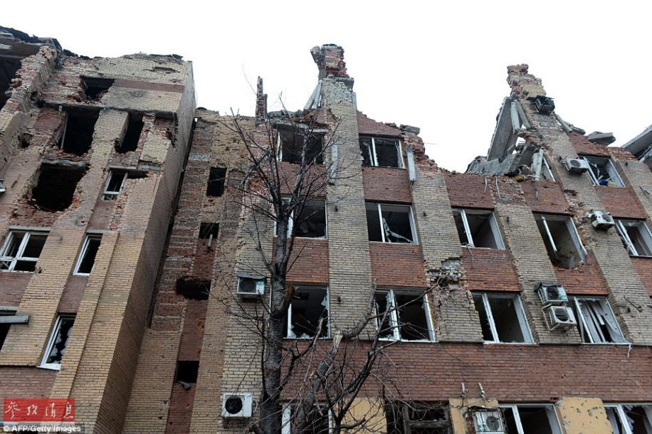 L'Ukraine en ruine