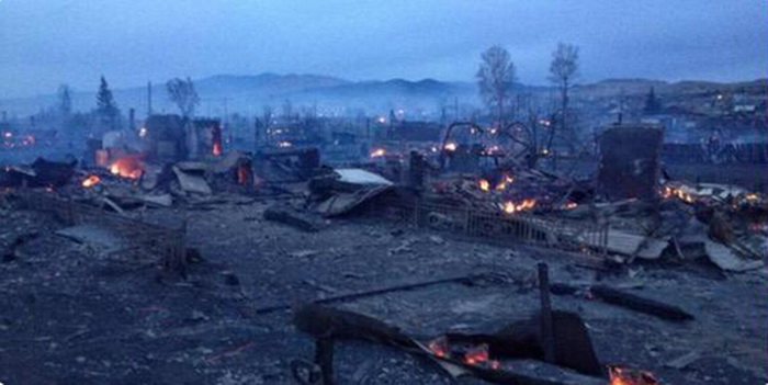 Plus de 20 villes et villages touchés par des feux de steppe en Sibérie