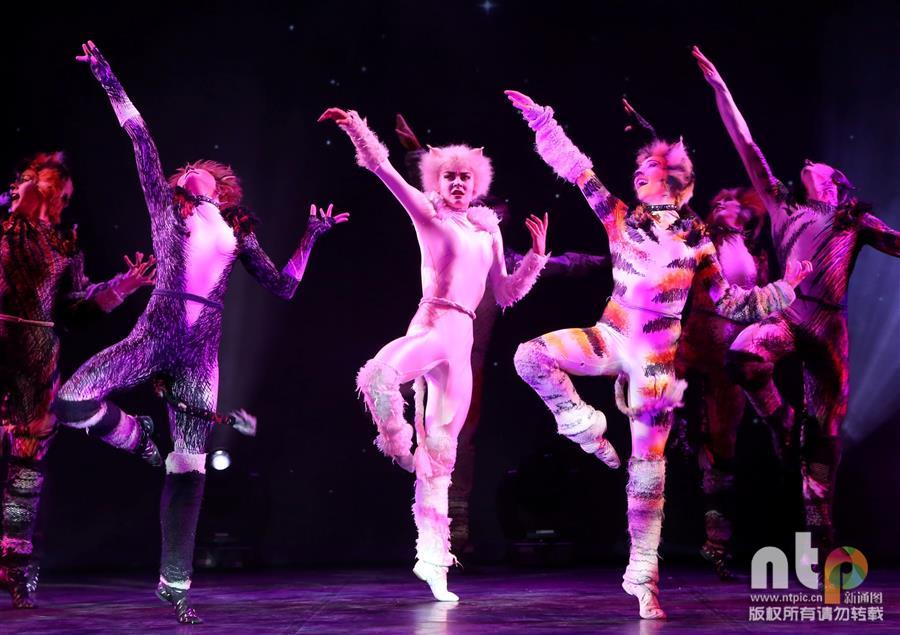 La comédie musicale "Cats" à Paris