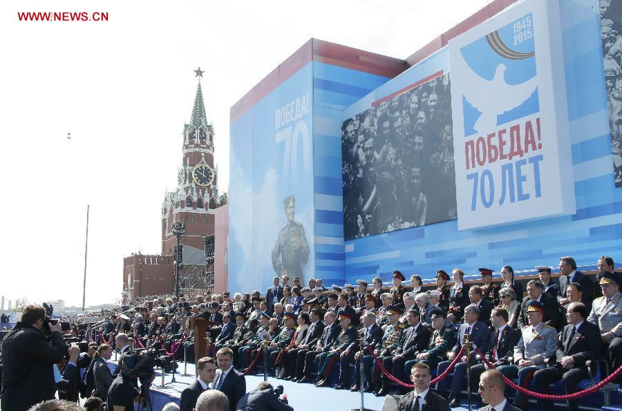 Le président chinois assiste au défilé du Jour de la Victoire en Russie, célébrant la victoire partagée avec Poutine