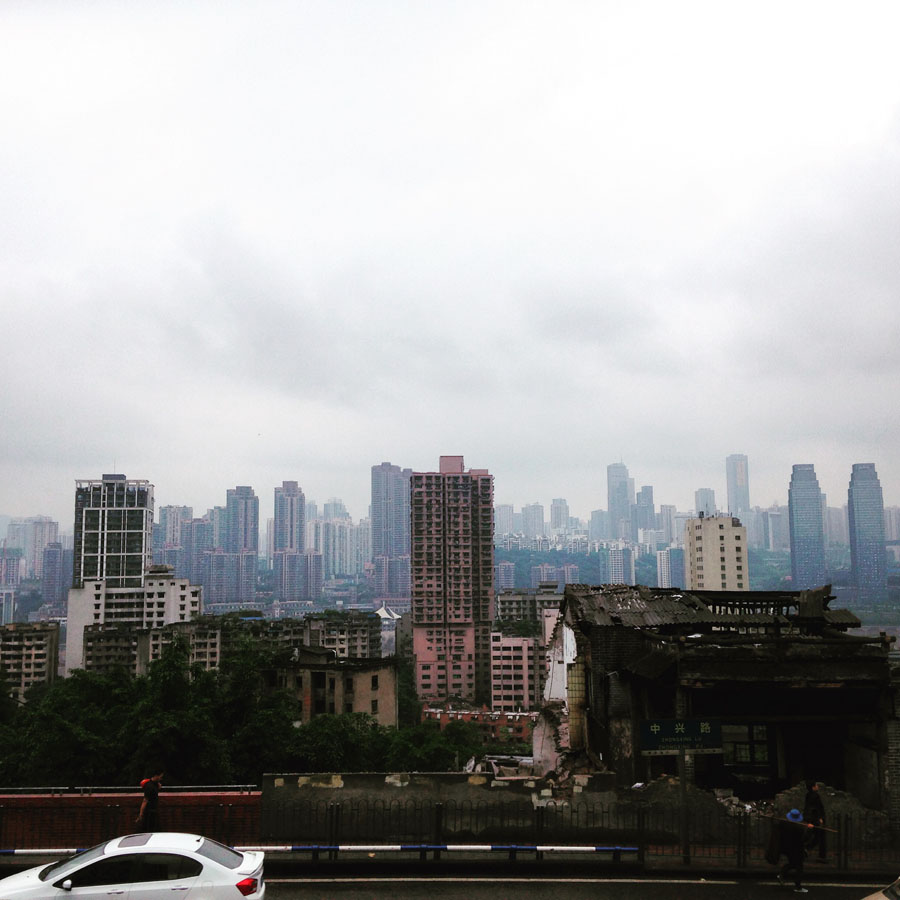 Promenade dans les 18 marches de Chongqing, au c?ur des ? bidonvilles ? de la vieille ville