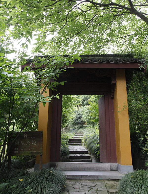 Venez prendre le thé dans un temple !