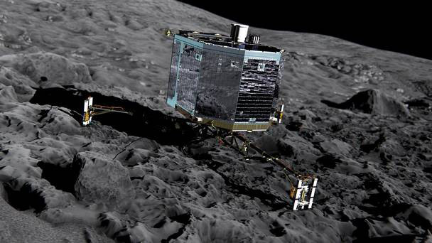 Mission Rosetta?: le robot Philae posé sur la comète Tchouri s’est réveillé