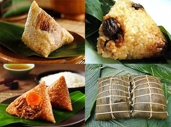 1.  Déguster des ZongziLes Zongzi, aussi appelé boulettes de riz glutineux, enveloppés dans des roseaux ou des feuilles de bambou, sont l’aliment essentiel de la Fête des bateaux-dragons, mais les go?ts varient entre le nord et le sud de la Chine.Les habitants du nord préfèrent les zongzi sucrés, garnis notamment de dattes chinoises, alors que dans le sud les zongzi ont plusieurs formes et différentes garnitures, avec de la viande fra?che, du jaune d'oeuf, de la pate de haricot sucrée ou du jambon.