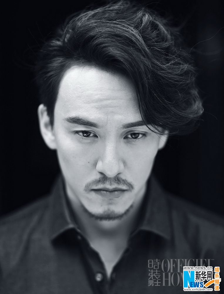 L'acteur Chang Chen pose pour un magazine