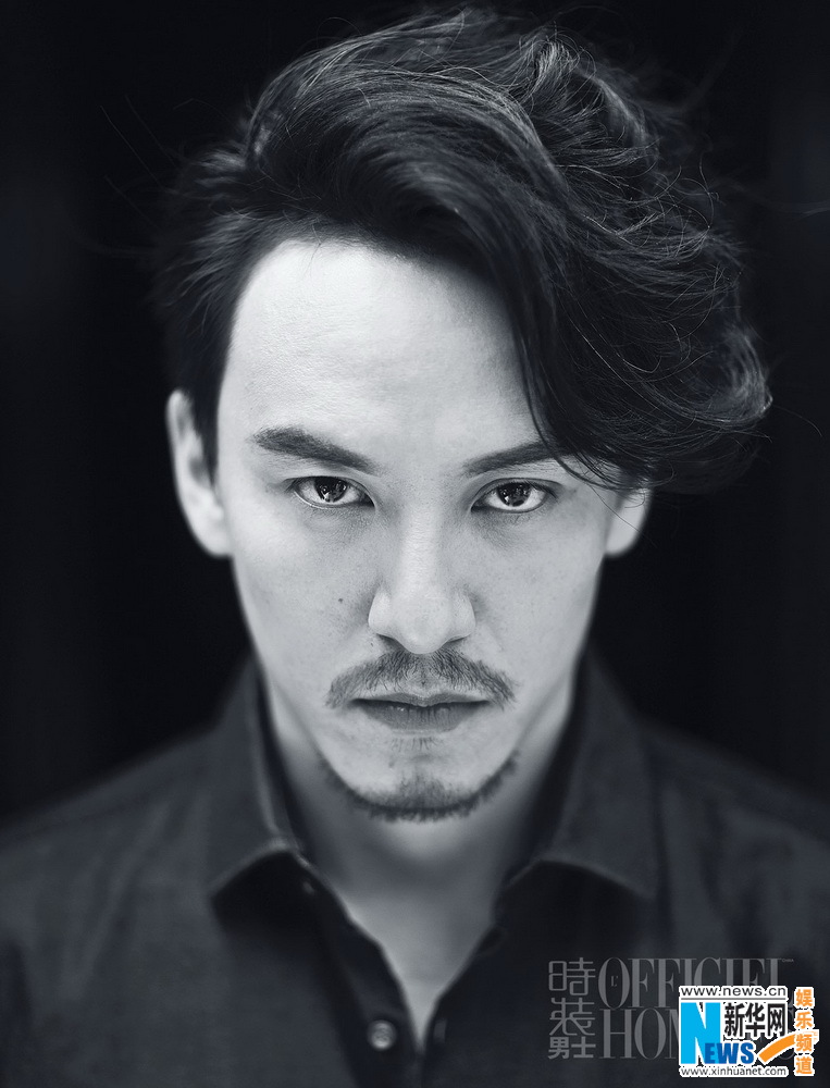 L'acteur Chang Chen pose pour un magazine