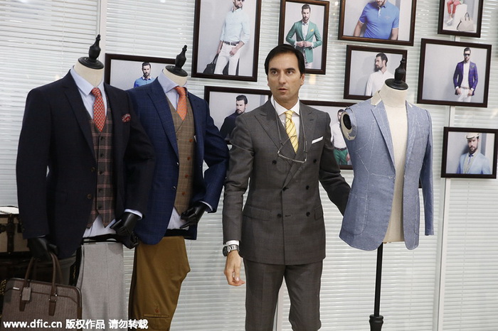 Grand succès d'un designer italien en Chine