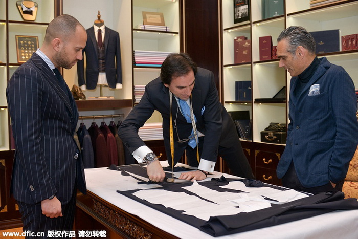 Grand succès d'un designer italien en Chine