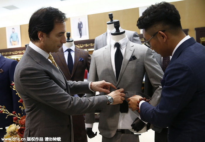 Grand succès d'un designer italien en Chine