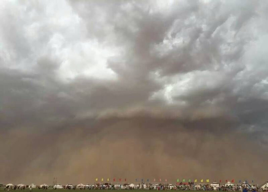 Météo décha?née pour le rendez-vous traditionnel des steppes