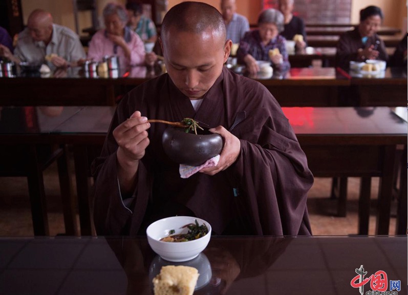 Le quotidien d'un moine guerrier Shaolin à Changchun