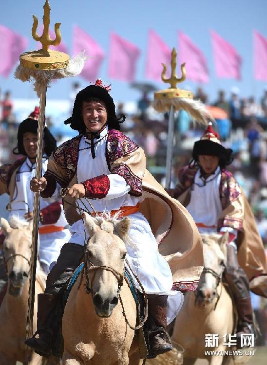 Ouverture du Naadam en Mongolie-Intérieure