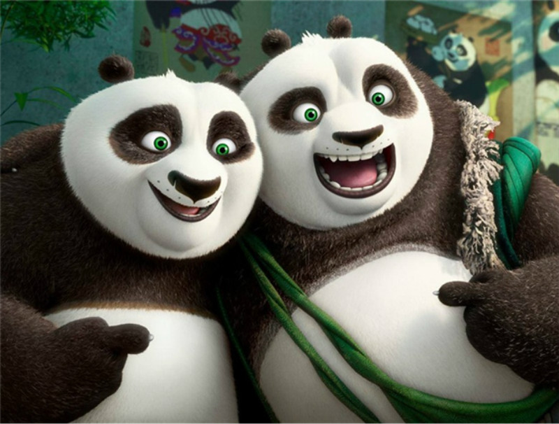 Les décors de Chine dans Kung Fu Panda 3