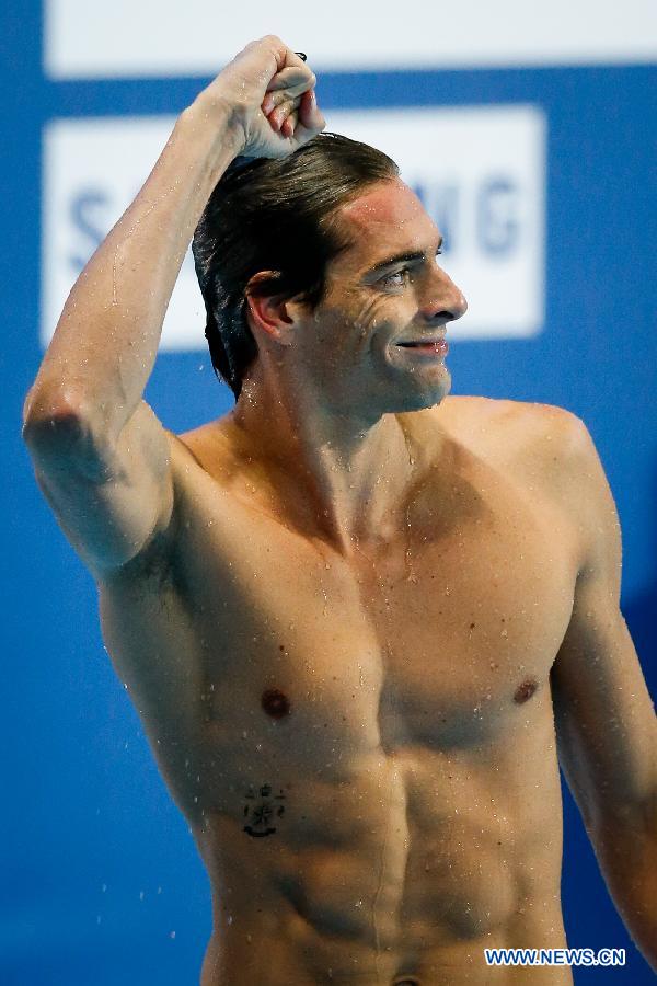 Mondiaux 2015/50m dos : Camille Lacourt champion du monde