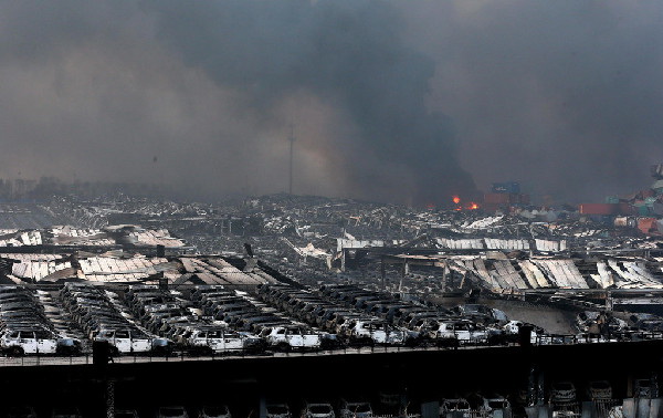 Double explosion dans la ville chinoise de Tianjin : au moins 17 morts