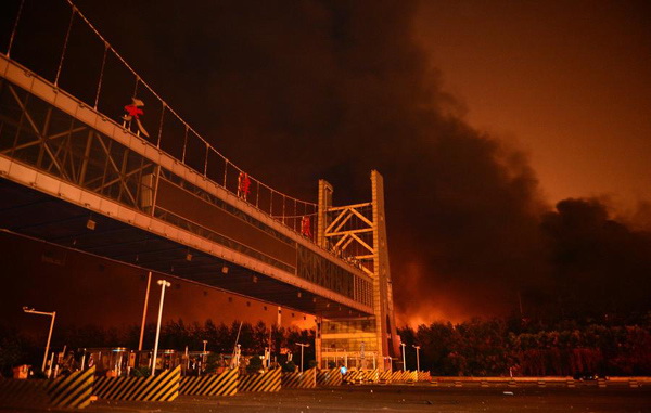 Double explosion dans la ville chinoise de Tianjin : au moins 17 morts