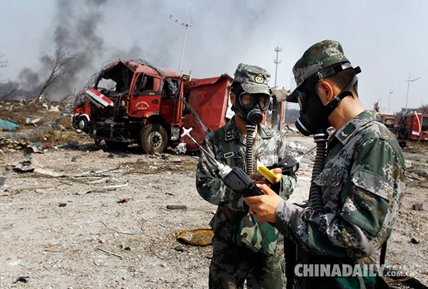 A Tianjin, le cyanure de sodium va être collecté et neutralisé sous peu