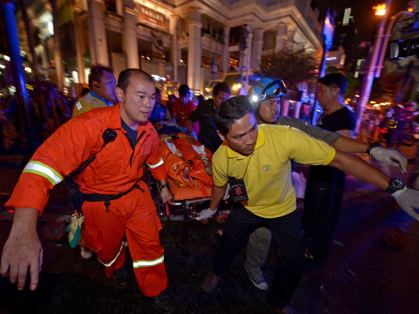 Attentat à la bombe à Bangkok : au moins 16 morts dont plusieurs Chinois