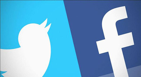 Twitter est à la tra?ne par rapport à Facebook