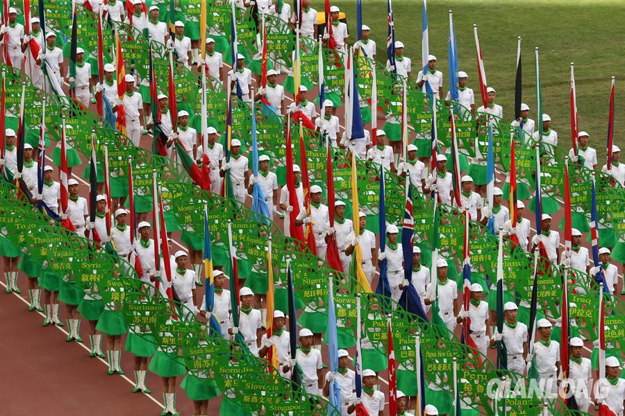 En images : la cérémonie d'ouverture du Mondial d'Athlétisme 2015