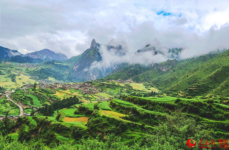 Zhagana, un lieu paradisiaque au Tibet