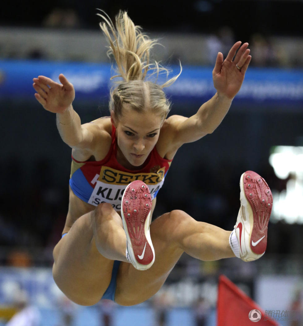 Darya Klishina, la plus belle sportive des Mondiaux d'athlétisme?