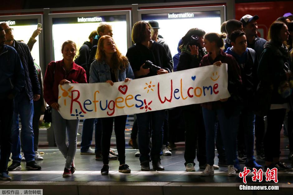 Les premiers réfugiés arrivent à Munich