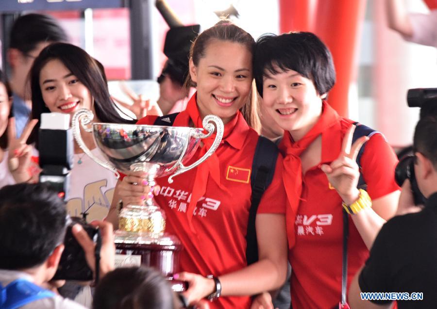 L'équipe de volleyball féminin de Chine devient une source d'orgueil