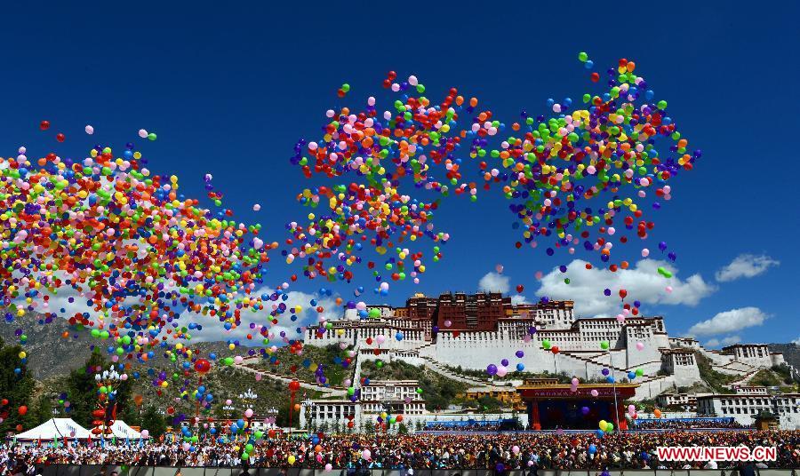 La Chine célèbre le 50e anniversaire de l'autonomie du Tibet