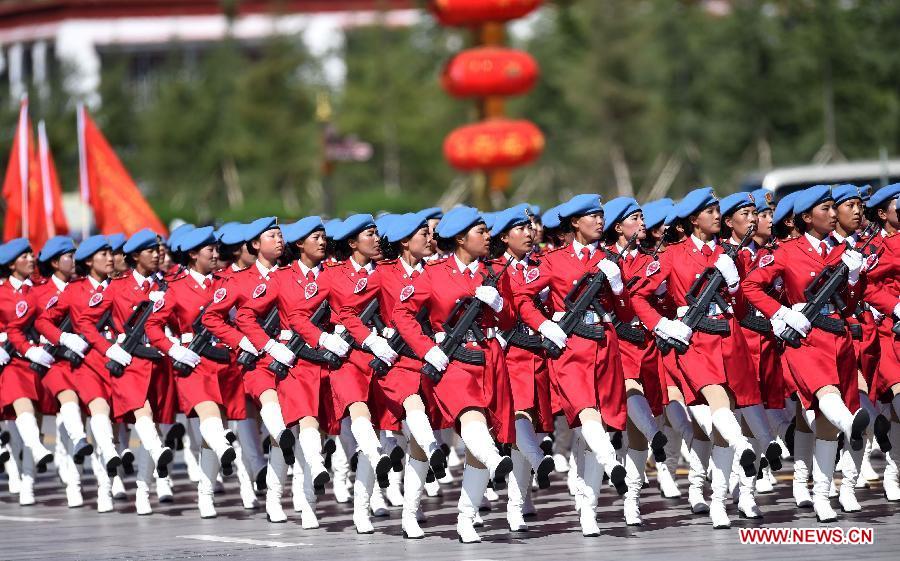 La Chine célèbre le 50e anniversaire de l'autonomie du Tibet