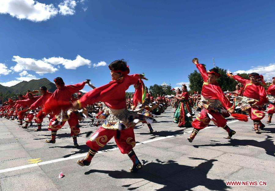 La Chine célèbre le 50e anniversaire de l'autonomie du Tibet