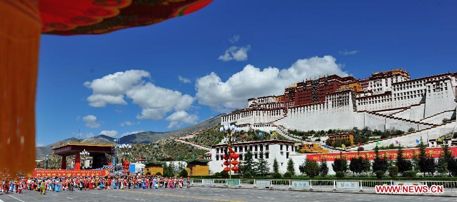 La Chine célèbre le 50e anniversaire de l'autonomie du Tibet